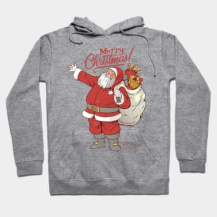 Merry Christmas Santa Hoodie